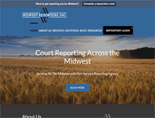 Tablet Screenshot of midwestreporters.net